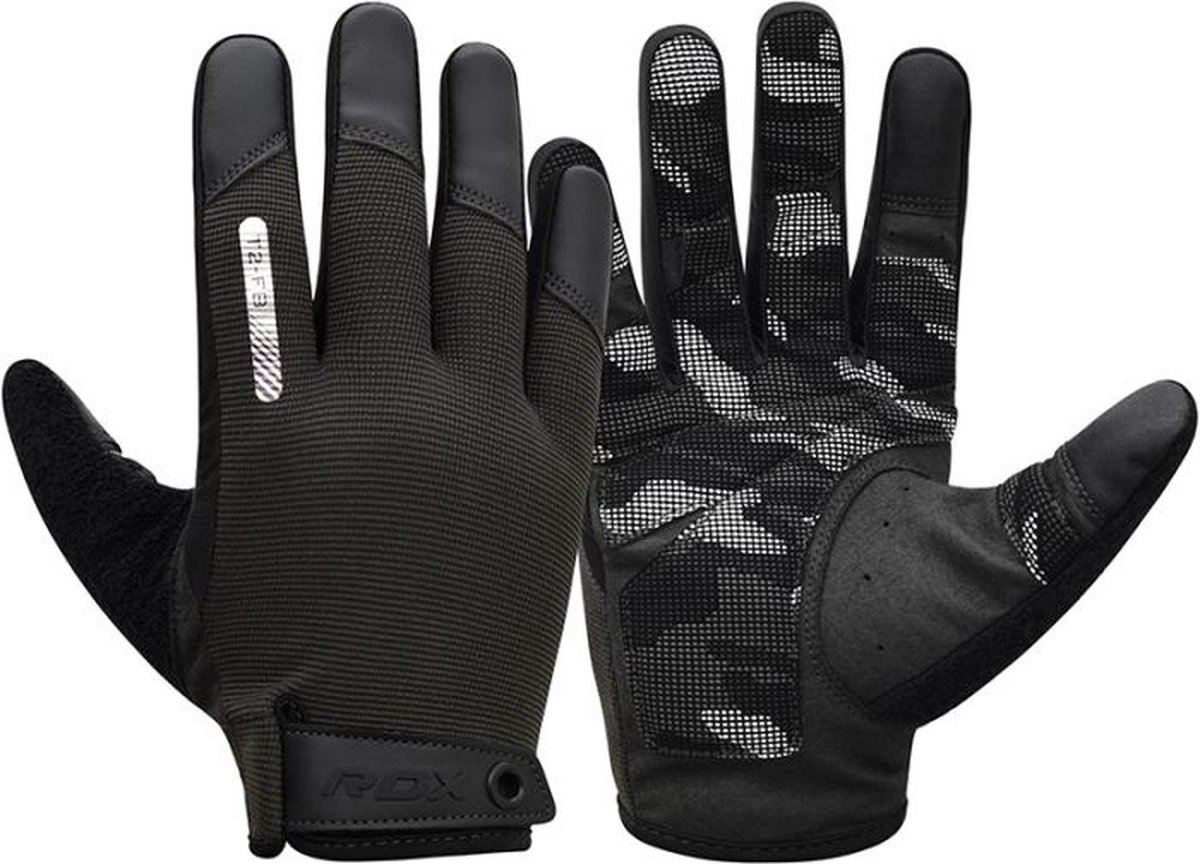 RDX Sports Gym Gloves T2 - Full Finger Blauw - M