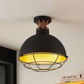 Lindby - plafondlamp - 1licht - metaal - H: 43 cm - E27 - , goud