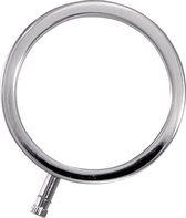 32mm Solid Metal Cock Ring - Electric Stim Device