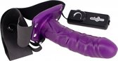 Vibrating Female Strap On - Purple - Strap On Vibrators