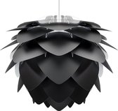 Umage Silvia Medium hanglamp black - met koordset wit - Ø 50 cm
