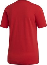 adidas Originals Trefoil Tee T-shirt Vrouwen Rode 12 jaar oud