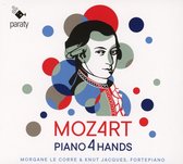 Knut Jacques Morgane Le Corre - Mozart Piano 4 Hands (CD)