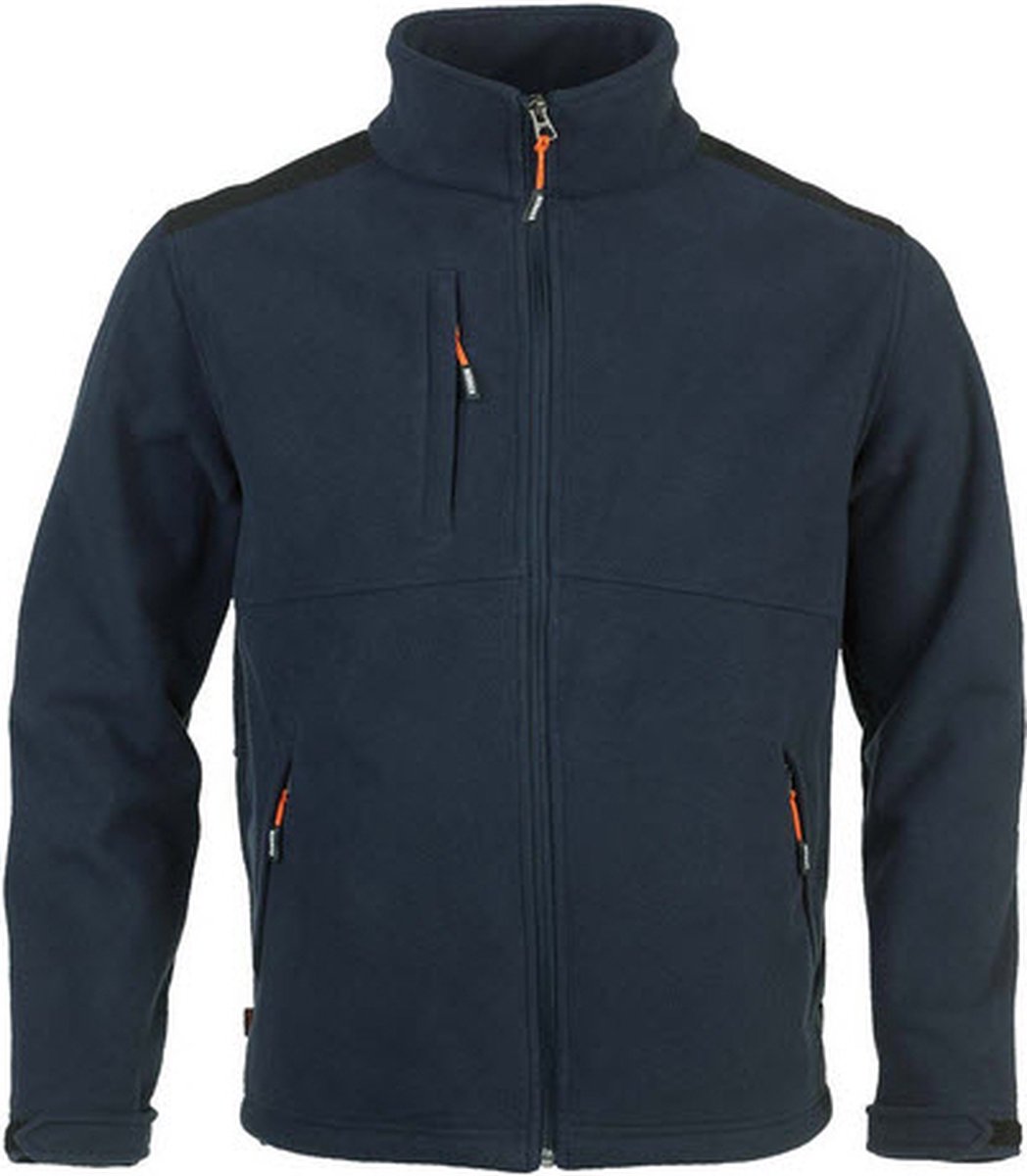 Herock Markus Fleece jas - Blauw - Maat XXL - Additionals