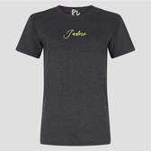 T-SHIRT JADORE VELVET YELLOW - VINTAGE GREY (XS)