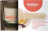 6 stuks Bolsius geurglas vanille - vanilla geurkaarsen 50/80 (13 uur) True Scents