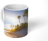 Mok - Strand - Palmboom - Zand - 350 ML - Beker