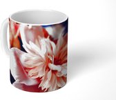Mok - Boeket pioenrozen - 350 ML - Beker