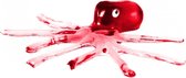 slijmfiguur Sticky Octopus junior 8 cm rood