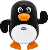 badspeelgoed Pingu√Øn junior 14 x 15 cm zwart/wit