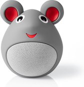 Nedis Bluetooth®-Speaker | Maximale batterijduur: 3 hrs | Handheld Ontwerp | 9 W | Mono | Ingebouwde microfoon | Koppelbaar | Animaticks Melody Mouse | Grijs