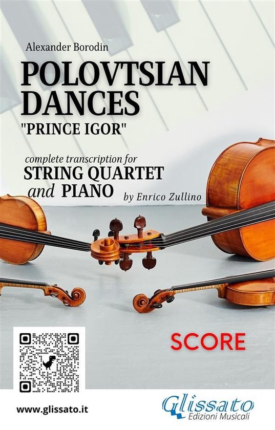 Foto: Polovtsian dances for string quartet and piano 6 full score of polovtsian dances for string quartet and piano