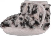 Apollo Slofjes Fake Fur Panther Pink 6-12 mnd