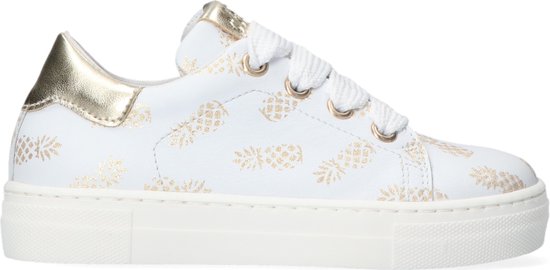 Clic! Cl-9493 Lage sneakers - Leren Sneaker - Meisjes - Wit - Maat 31 |  bol.com