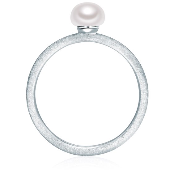 Valero Pearls parel Ring - Sterling zilver - zilver - 50