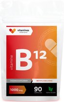 Vegan Vitamine B12 | 1000mcg | 90 vegan caps - Vitamines Nederland