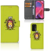 Smartphone Hoesje OPPO A54 5G | A74 5G | A93 5G Flipcover Doggy Biscuit