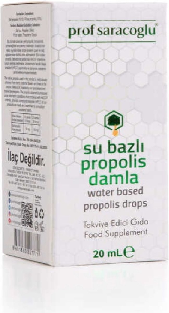 Goedkoopste Prof Saracoglu - Propolis 10 - Op Waterbasis 20mL