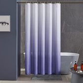 Rideau de douche Lavable - Rideau de douche Textile - Violet - 200 x 200 CM