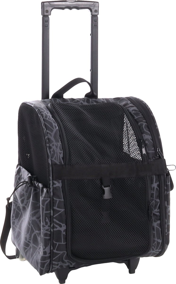 Flamingo Smart City Hondentrolley - Zwart - 32 x 29 x 52 cm