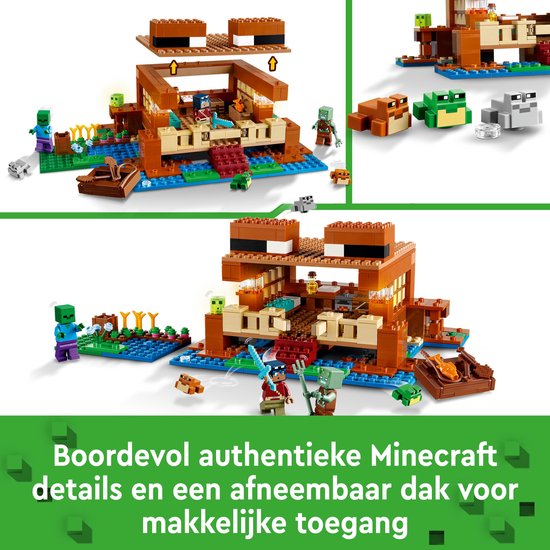 LEGO Minecraft La maison de la grenouille - 21256