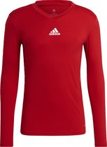 adidas Performance Team Base Longsleeve - Heren - Rood- M