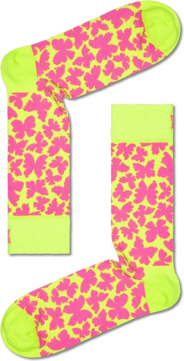 Happy Socks Butterfly Sock - unisex sokken - Unisex - Maat: 36 - 40