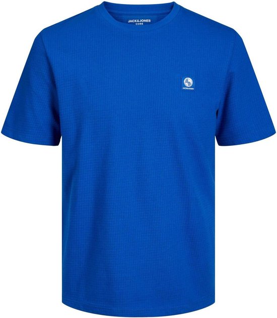 Jack & Jones T-shirt Jcostructured Tee Ss Crew Neck Smu 12245633 Blue Lolite Mannen Maat - L