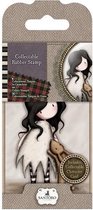 Gorjuss: Collectable Mini Rubber Stamp - Santoro - No. 8 I Love You Little Rabbit (GOR 907308)