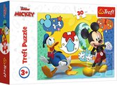 Trefl - Puzzles - "30" - Mickey Mouse and Funhouse / Disney Mickey Mouse Funhouse