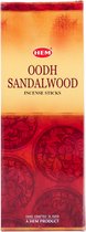 HEM Wierook - Oodh Sandalwood - Slof / Voordeelbox (6 Pakjes / 120 stokjes)