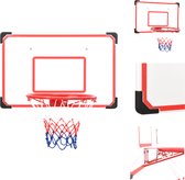 vidaXL Basketbalset - Stevig - HDPE - Weerbestendig - 38.5 cm - Buitenspeelpakket