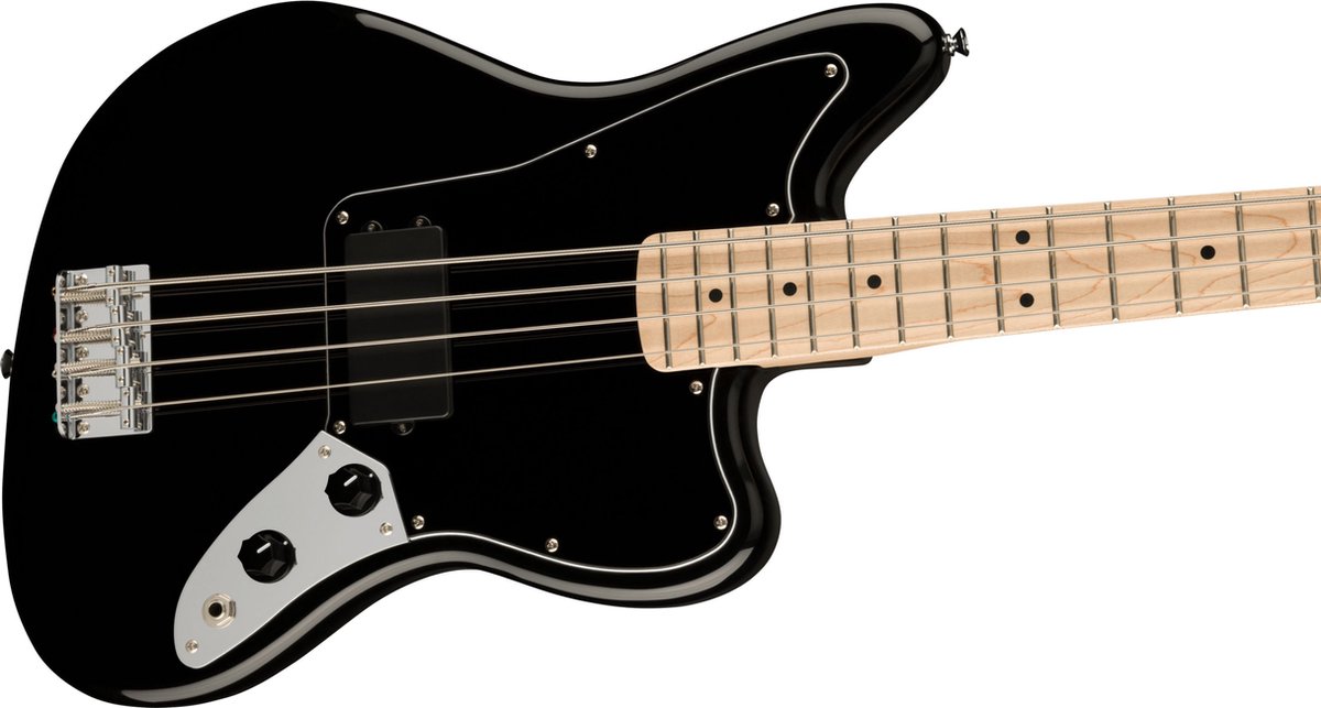 Squier Affinity Series Jaguar Bass H MN Black