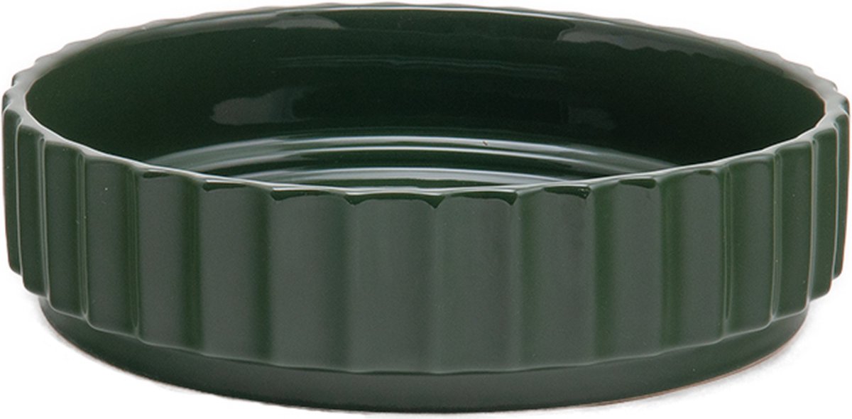 XLBoom Ikon Schaal Groen - Keramische design kom - Verkrijgbaar in Maroon | Green | Black - Duurzaam keramiek voor stijlvol wonen