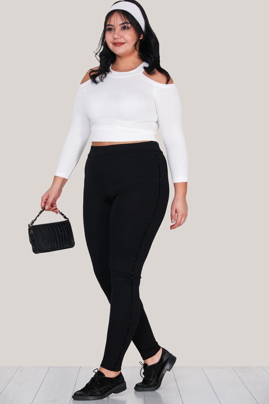 leggings grote maten mode