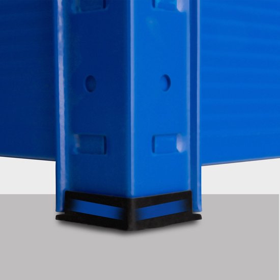 CLP Etagère - Rack de rangement - 160X180X60 CM - bleu