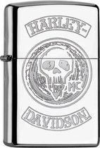 Aansteker Zippo Harley Davidson Skull