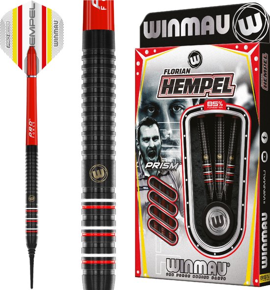 Fléchettes Tungstène Fléchettes Winmau Sniper 23g - Set De 3 Avec Pointes Acier Tungstène Set Fléchettes 23g