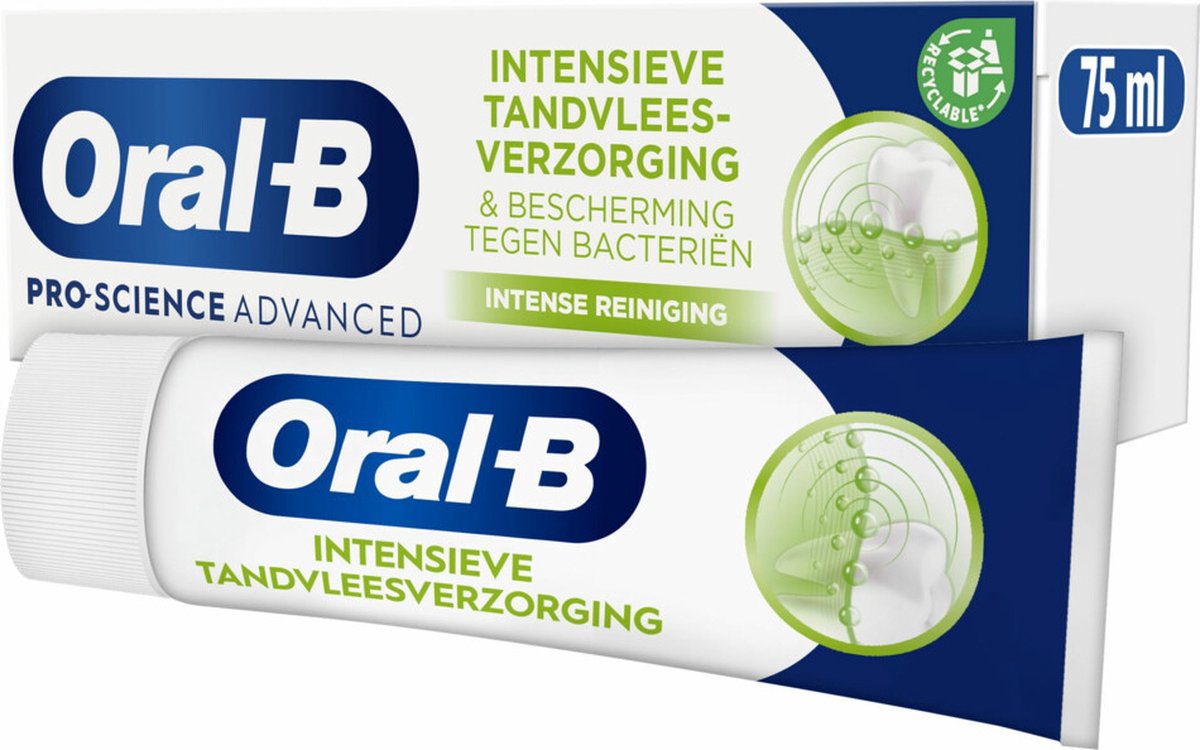 Oral B 12x Oral-B Tandpasta Pro-Science Advanced Intense Reiniging 75 ml
