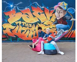 sit&joy® Kinder Zitzak Stoel Poco - Beige