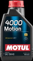 MOTUL 4000 Motion 15W40 Motorolie - 1L