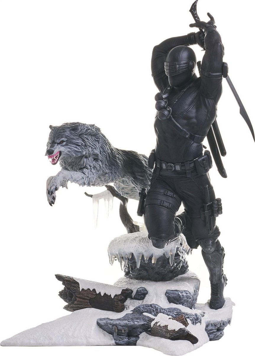 Diamond Select G.I. Joe Gallery PVC Statue Snake Eyes 28 cm Beeld