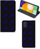Flipcase Geschikt voor Samsung Galaxy A03s Smart Cover Vlinder Patroon