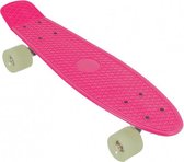 skateboard Retro 56 cm polypropyleen roze
