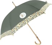 paraplu unisex 102 cm donkergrijs