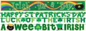 letterslinger St. Patrick's Day papier groen 4-delig