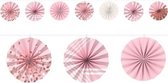 feestslinger papier roze 365 cm