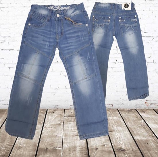 Stoere jongens jeans H3180 -s&C-110/116-spijkerbroek jongens