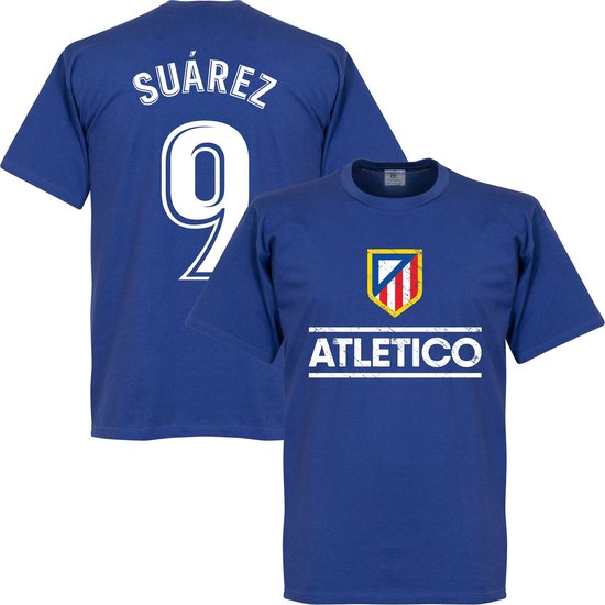 Maillot De Foot Atletico Madrid Suarez N°9 - Homme Taille 28