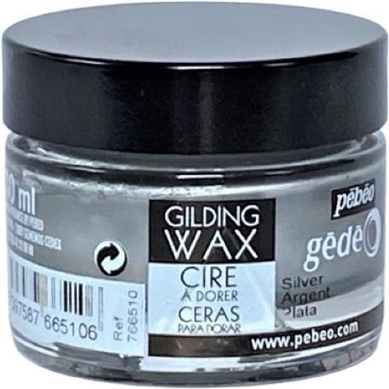 Pebeo Gedeo Gilding Wax - Platinum, 30 ml